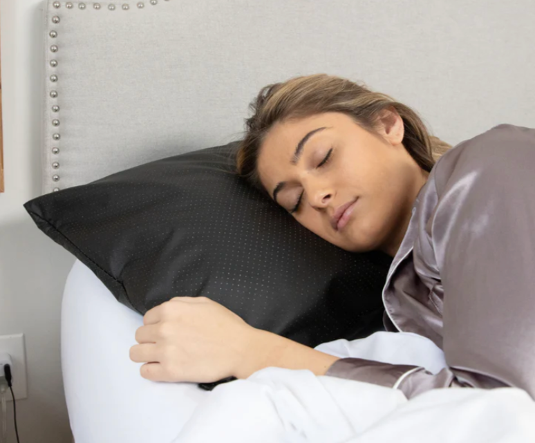 Woman.Sleeping.On.Pillow.Cover.Png